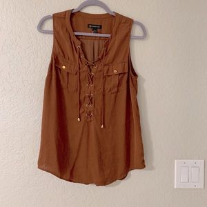 INC silk top